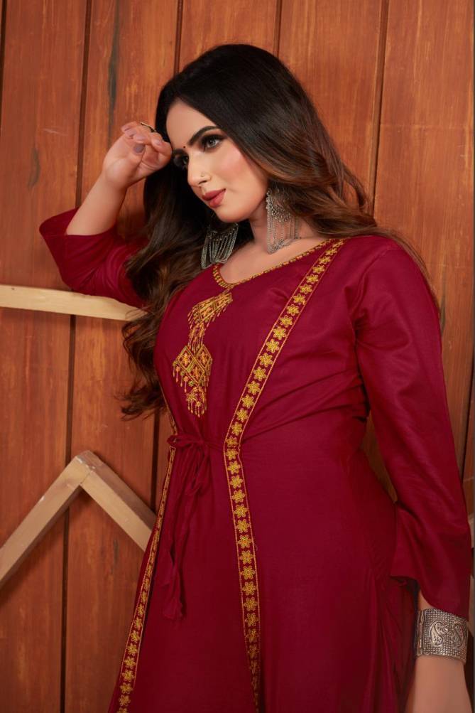 Ft Panghat 2 Wthnic Wear Wholesale Embroidery Anarkali Kurtis